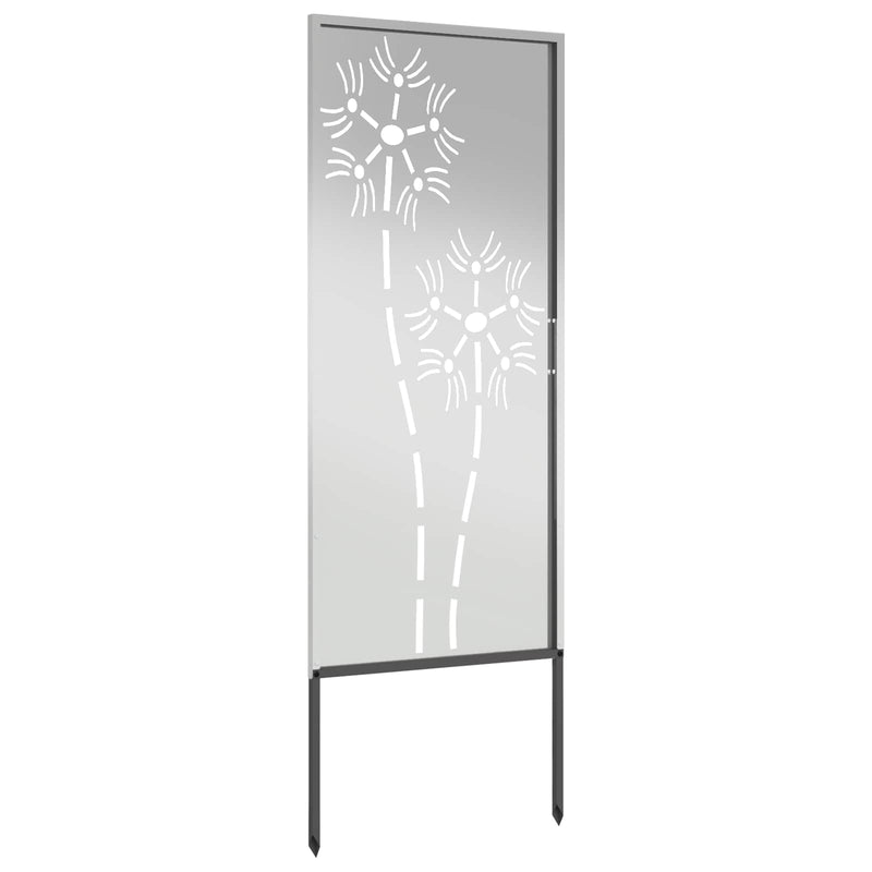 Load image into Gallery viewer, Vidaxl tuin privacy screen zilver 50 x 140 cm gegalvaniseerd staal
