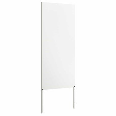 Vidaxl tuin privacy screen fretwerk wit 50 x 140 cm koudgewalst staal