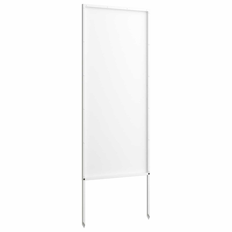 Load image into Gallery viewer, Vidaxl tuin privacy screen fretwerk wit 50 x 140 cm koudgewalst staal
