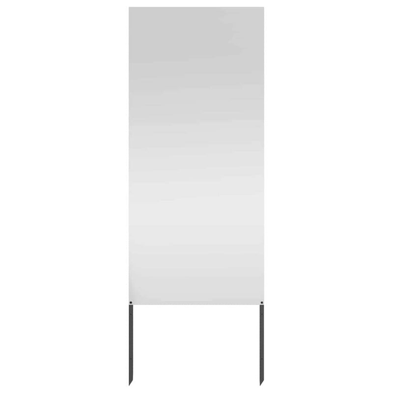 Load image into Gallery viewer, Vidaxl tuin privacy screen zilver 50 x 140 cm gegalvaniseerd staal
