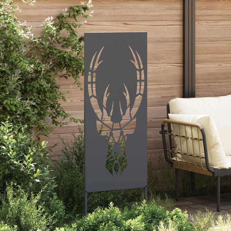 Load image into Gallery viewer, Vidaxl tuin privacy screen antraciet 50 x 140 cm koudgewalst staal
