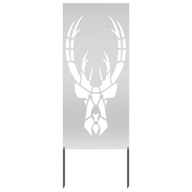 Vidaxl tuin privacy screen zilver 50 x 140 cm gegalvaniseerd staal