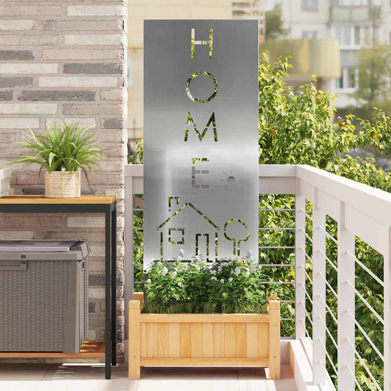 Load image into Gallery viewer, Vidaxl tuin privacy screen zilver 50 x 140 cm gegalvaniseerd staal
