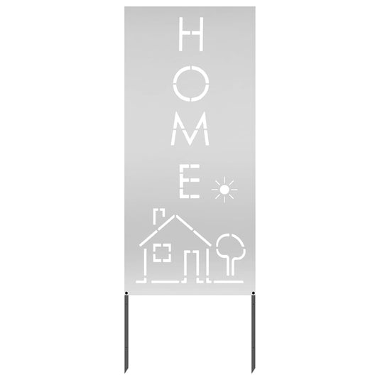 Vidaxl tuin privacy screen zilver 50 x 140 cm gegalvaniseerd staal