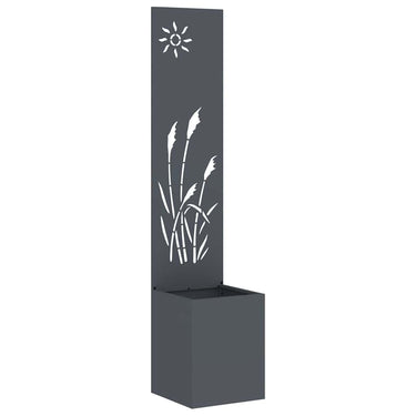 Vidaxl tuin privacy screen fretwerk antraciet 50 x 32 x 150 cm