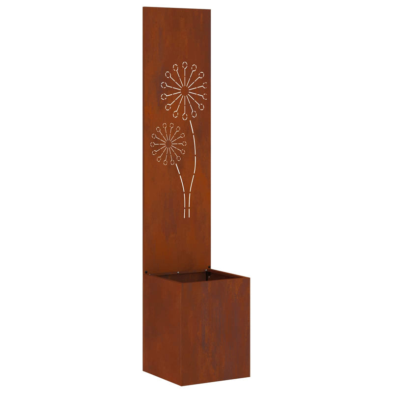 Load image into Gallery viewer, Vidaxl tuin privacy screen roestig 32 x 32 x 150 cm cortenstaal
