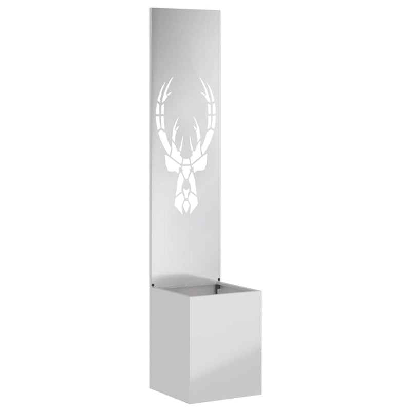 Load image into Gallery viewer, Vidaxl tuin privacy screen dierenprint zilver 32 x 32 x 150 cm
