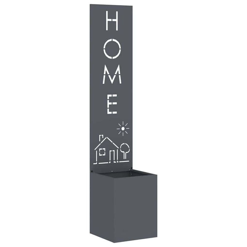 Load image into Gallery viewer, Vidaxl tuin privacy screen fretwerk antraciet 32 x 32 x 150 cm
