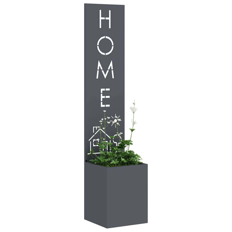 Load image into Gallery viewer, Vidaxl tuin privacy screen fretwerk antraciet 32 x 32 x 150 cm
