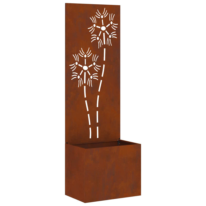 Load image into Gallery viewer, Vidaxl tuin privacy screen roestig 50 x 32 x 150 cm cortenstaal
