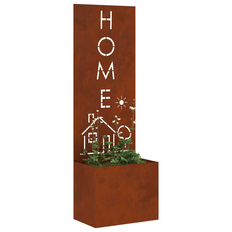 Load image into Gallery viewer, Vidaxl tuin privacy screen fretwerk roestig 50 x 140 cm cortenstaal
