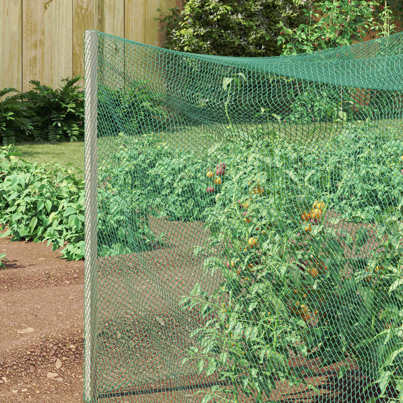 Load image into Gallery viewer, Vidaxl vogel beschermnet groen 4 x 5 m polyetheen

