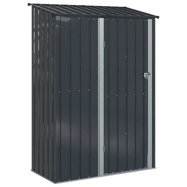 Vidaxl tuinhuisjes antraciet 140,5 x 74 x 200 cm metaal
