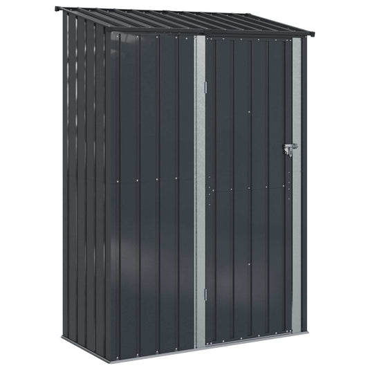 Vidaxl tuinhuisjes antraciet 140,5 x 74 x 200 cm metaal