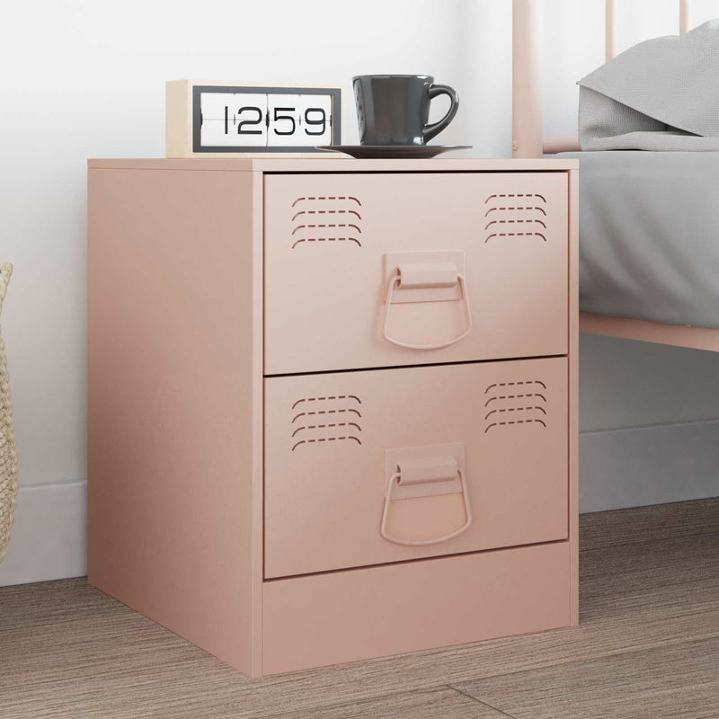 Load image into Gallery viewer, Vidaxl kast handvatten 2 pcs roze 85 x 45 mm metaal

