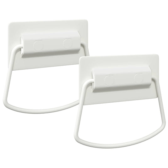 Vidaxl kast handvatten 2 pcs wit 85 x 45 mm metaal