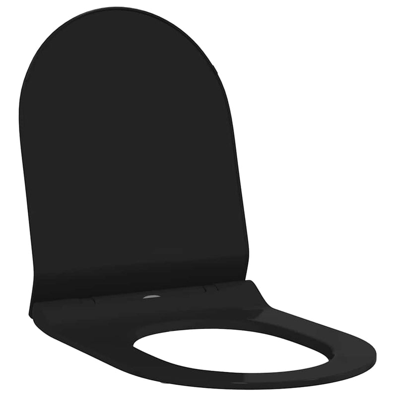 Load image into Gallery viewer, Vidaxl toiletzitting verstelbaar zwart 50 x 36,5 x 5 cm polypropyleen
