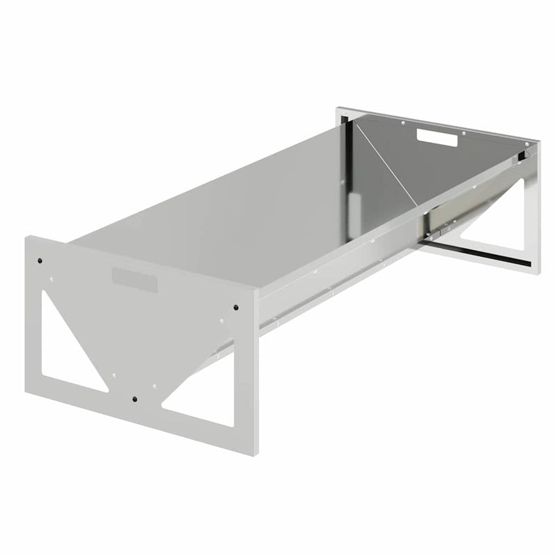 Load image into Gallery viewer, Vidaxl voederbak voor vee zilver 108 x 50 x 28 cm gegalvaniseerd staal
