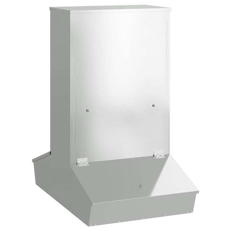 Load image into Gallery viewer, Vidaxl varkensvoeder zilver 82 x 51 x 91,5 cm gegalvaniseerd staal
