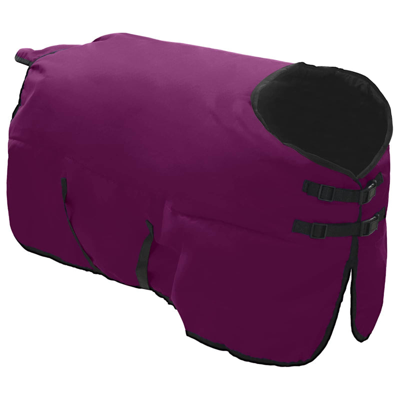 Load image into Gallery viewer, Vidaxl paardendeken donkergroen en zwart 95 cm polyester

