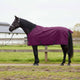 Vidaxl paardendeken donkergroen en zwart 105 cm polyester