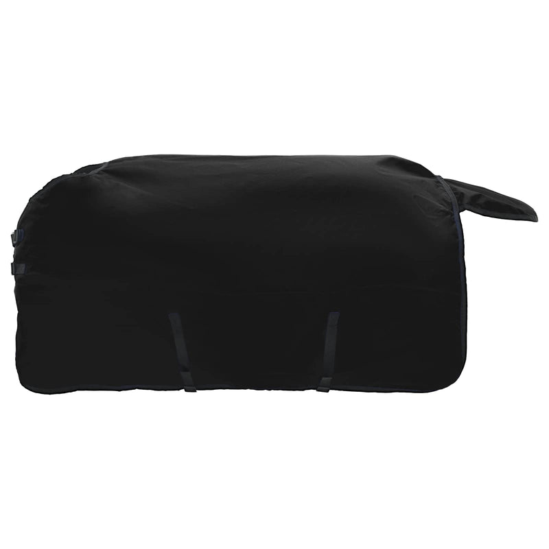 Load image into Gallery viewer, Vidaxl paardendeken volledig zwart 125 cm polyester
