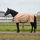 Vidaxl paardendeken cappuccino 95 cm polyester