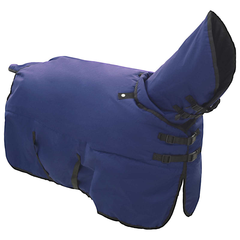 Load image into Gallery viewer, Vidaxl paardendeken donkergroen en zwart 75 cm polyester
