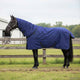 Vidaxl paardendeken donkergroen en zwart 95 cm polyester