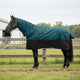 Vidaxl paardendeken donkergroen en zwart 155 cm polyester