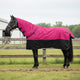 Vidaxl paardendeken roze en zwart 135 cm polyester