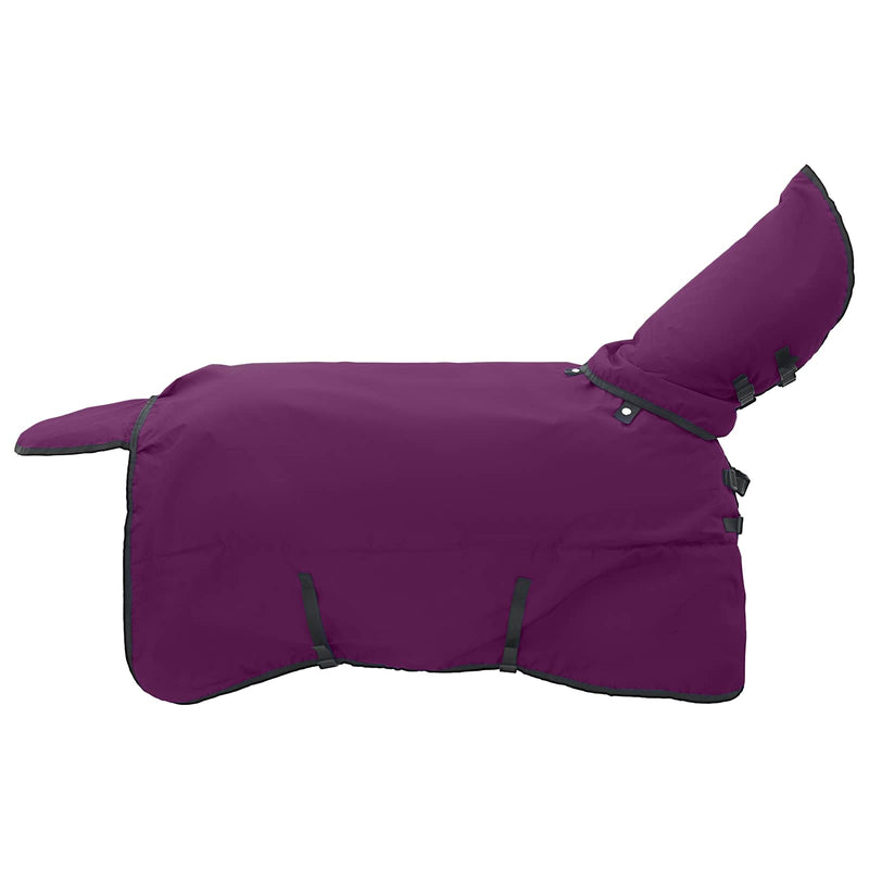 Load image into Gallery viewer, Vidaxl paardendeken volledig paars 115 cm polyester
