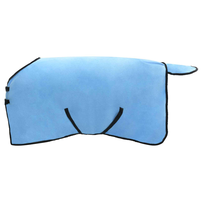 Load image into Gallery viewer, Vidaxl paardendeken volledige aqua 115 cm polyester fleece
