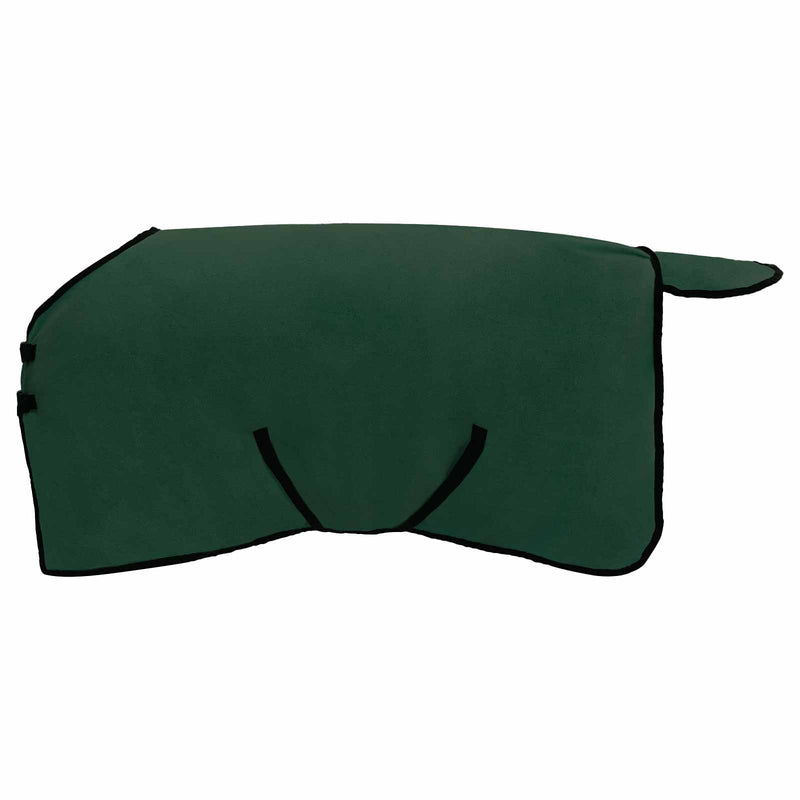 Load image into Gallery viewer, Vidaxl paardendeken donkergroen 105 cm polyester fleece
