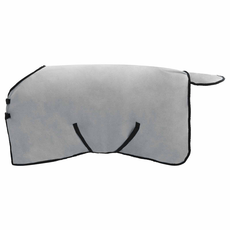 Load image into Gallery viewer, Vidaxl paardendeken volledig lichtgrijs en roze 75 cm polyester fleece
