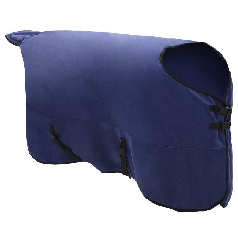 Load image into Gallery viewer, Vidaxl paardendeken marineblauw 125 cm polyester
