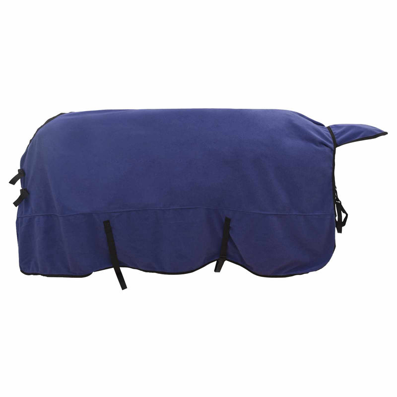 Load image into Gallery viewer, Vidaxl paardendeken marineblauw 165 cm polyester fleece
