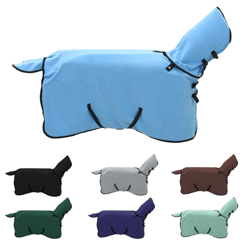 Load image into Gallery viewer, Vidaxl paardendeken volledige aqua polyester
