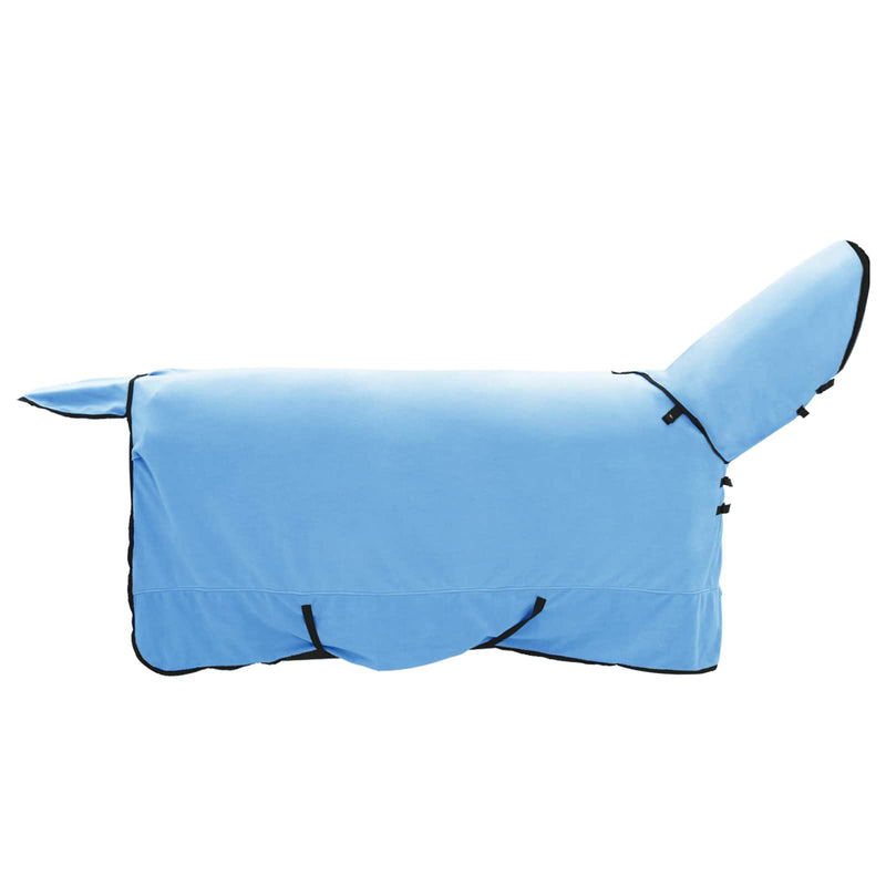 Load image into Gallery viewer, Vidaxl paardendeken volledige aqua 155 cm polyester fleece
