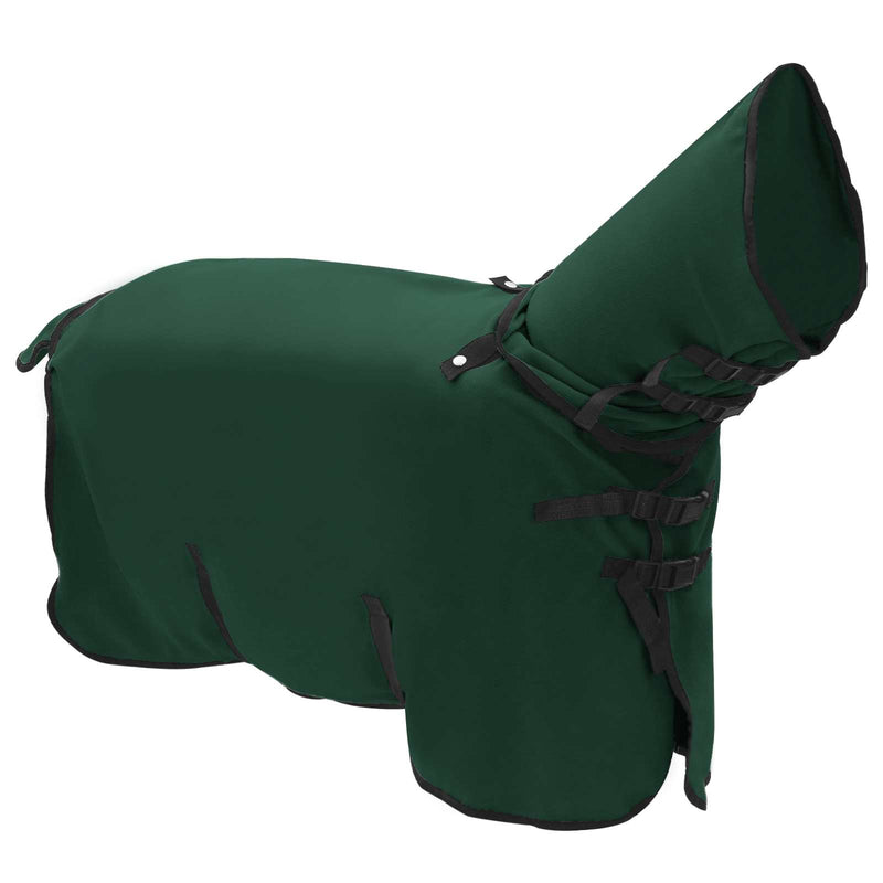 Load image into Gallery viewer, Vidaxl paardendeken volledig donkergroen polyester
