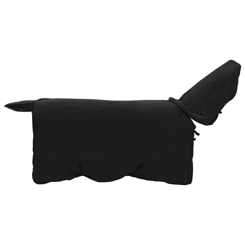 Load image into Gallery viewer, Vidaxl paardendeken zwart 135 cm polyester fleece
