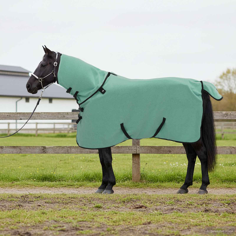 Load image into Gallery viewer, Vidaxl paardendeken speciale groen polyester
