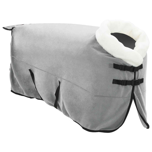 Vidaxl paardendeken volledig donkergroen 145 cm polar fleece