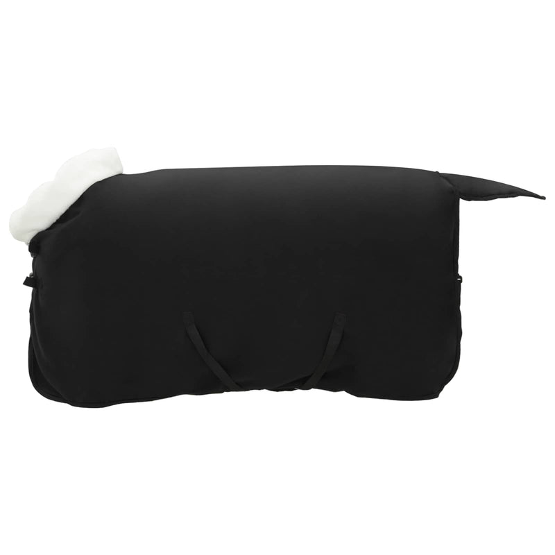 Load image into Gallery viewer, Vidaxl paardendeken zwart 105 cm polar fleece
