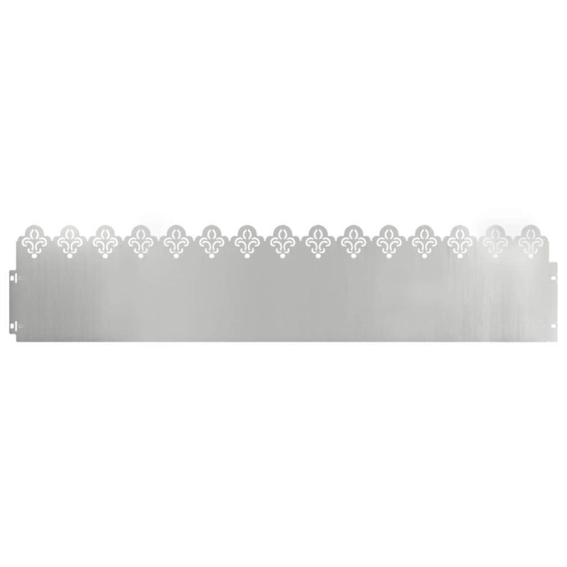 Load image into Gallery viewer, Vidaxl gazonranden 10 pcs zilver 103 x 0,05 x 22 cm
