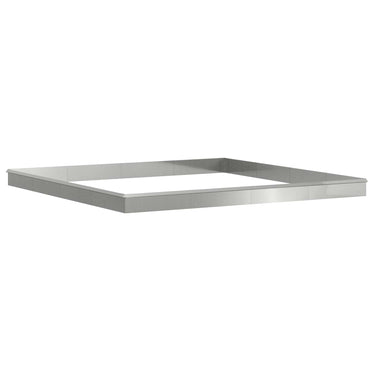 Vidaxl slakkenhekken 20 pcs zilver gegalvaniseerd staal