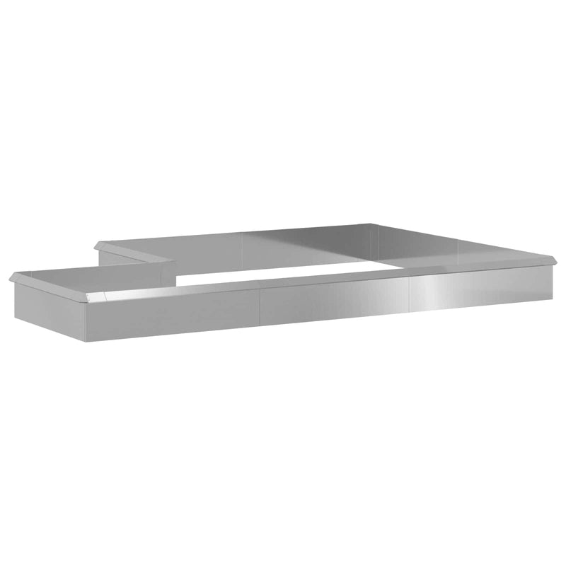 Load image into Gallery viewer, Vidaxl slakkenhekken 16 pcs zilver gegalvaniseerd staal
