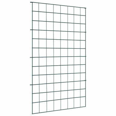 Vidaxl vijverhekken set 8 pcs groen 50 x 80 cm staal