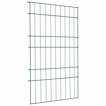 Vidaxl vijverhekken set 8 pcs groen 50 x 80 cm staal