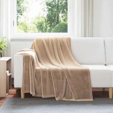 Vidaxl kleden 6 pcs kameel 150 x 200 cm fleece
